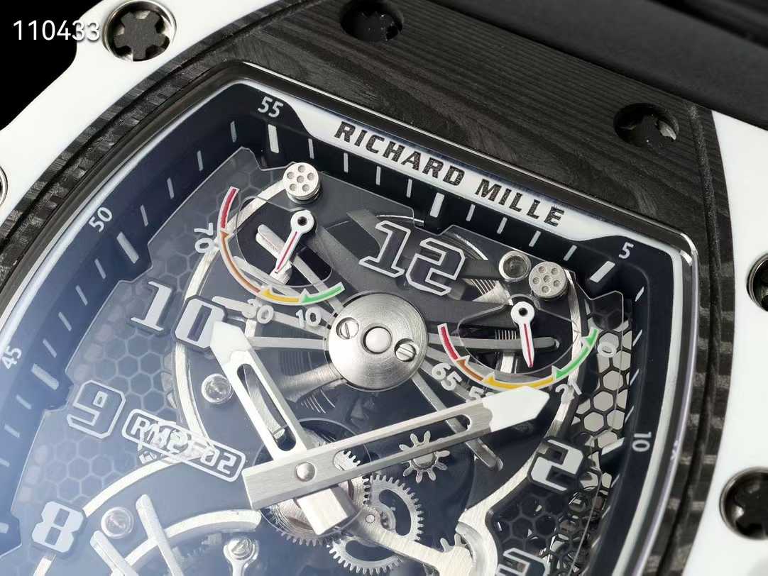 리차드밀 RM21-02 투르비용 에어로다인 뉴버젼 블랙 화이트 시계 워치